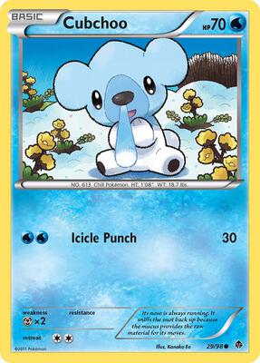 Cubchoo (29) card from Emerging Powers