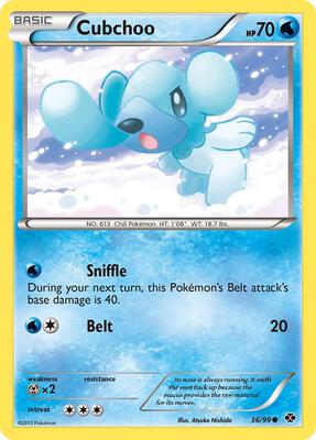 Cubchoo card from Next Destinies