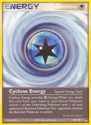 Cyclone Energy card from EX Power Keepers