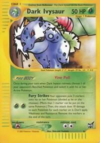 Dark Ivysaur - 6 card from Best of Promos
