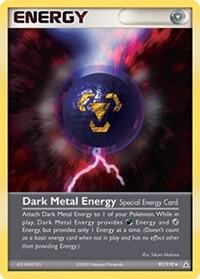 Dark Metal Energy card from EX Holon Phantoms