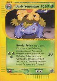 Dark Venusaur - 7 card from Best of Promos