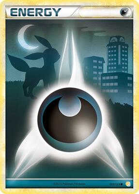 Darkness Energy (Basic) card from HeartGold SoulSilver
