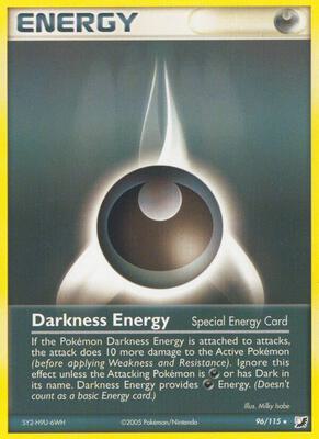 Darkness Energy (Special) card from EX Unseen Forces