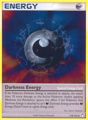 Darkness Energy card from Mysterious Treasures