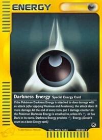 Darkness Energy card from Expedition