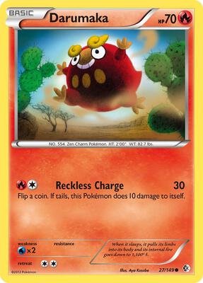 Darumaka card from Boundaries Crossed