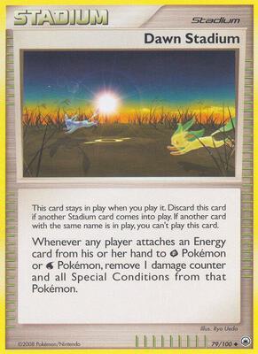 Dawn Stadium card from Majestic Dawn