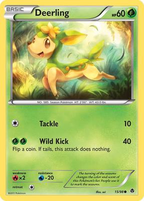 Deerling card from Emerging Powers