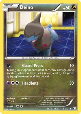 Deino (94) card from Dragons Exalted