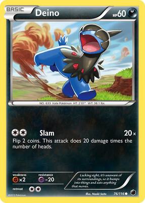 Deino (76) card from Plasma Freeze
