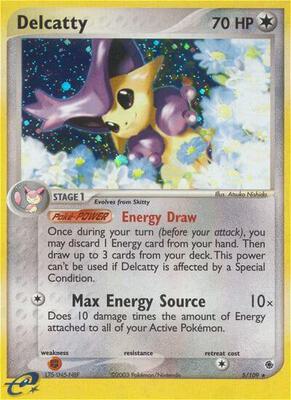 Delcatty - 5/109 card from EX Ruby and Sapphire