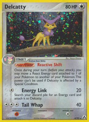 Delcatty card from EX Legend Maker