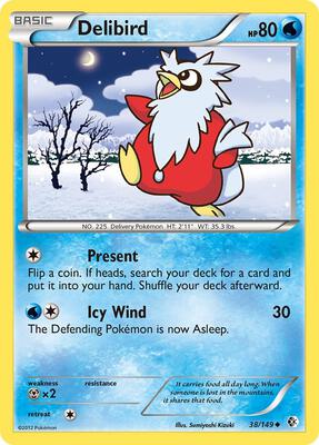 Delibird card from Boundaries Crossed