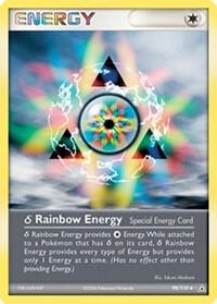 Delta Rainbow Energy card from EX Holon Phantoms
