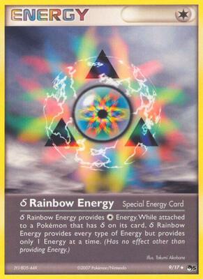 Delta Rainbow Energy card from POP Series 5