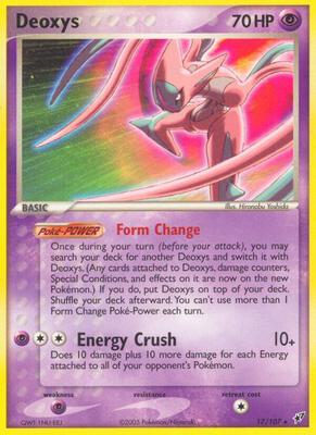 Deoxys (Attack Forme) card from EX Deoxys