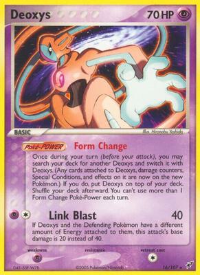 Deoxys (Normal Forme) card from EX Deoxys