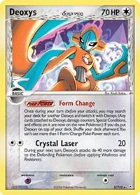 Deoxys (Delta Species - Normal Forme) card from EX Holon Phantoms