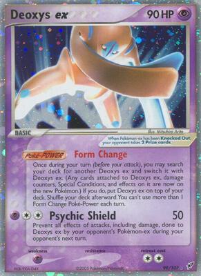 Deoxys ex (Defense Forme) card from EX Deoxys