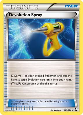 Devolution Spray card from Dragons Exalted