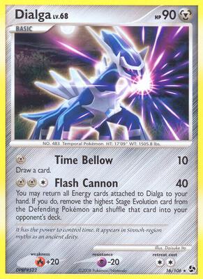 Dialga card from Great Encounters