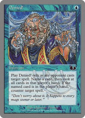 Denied! card from Unglued