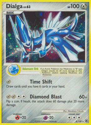 Dialga card from Majestic Dawn