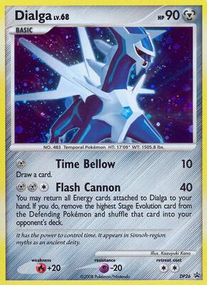 Dialga - DP26 card from Diamond and Pearl Promos