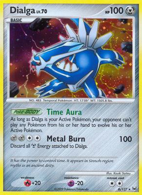 Dialga (6) card from Platinum