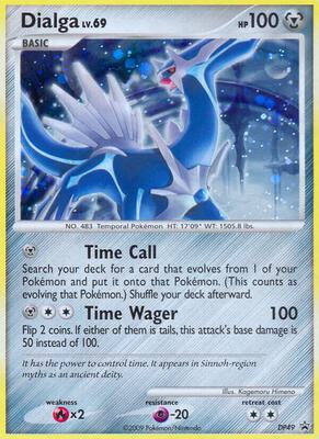 Dialga - DP49 card from Diamond and Pearl Promos