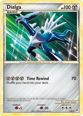 Dialga card from Call of Legends