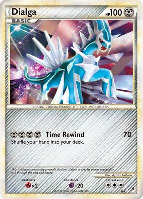 Dialga (Shiny) card from Call of Legends