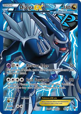 Dialga EX (Team Plasma) (99 Full Art) card from Plasma Blast