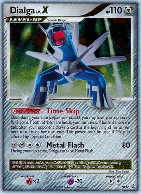 Dialga LV.X - DP37 card from Diamond and Pearl Promos