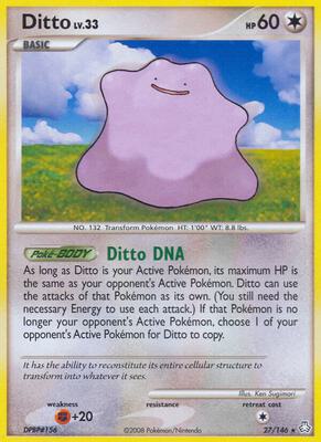 Ditto card from Legends Awakened