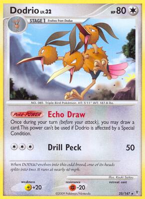 Dodrio card from Supreme Victors