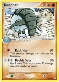 Donphan card from EX Holon Phantoms