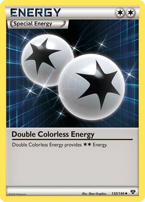 Double Colorless Energy card from XY Base Set