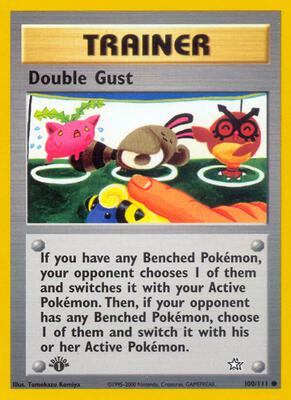 Double Gust card from Neo Genesis