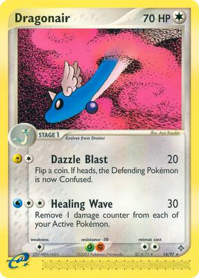 Dragonair - 14/97 card from EX Dragon