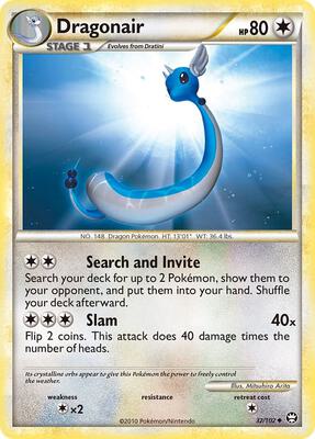 Dragonair card from Triumphant