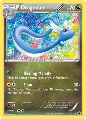 Dragonair (4) card from Dragon Vault