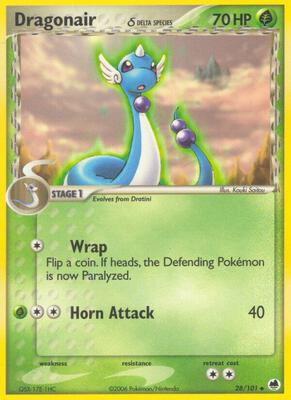 Dragonair (Delta Species) card from EX Dragon Frontiers