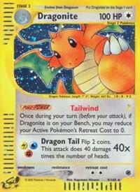 Dragonite (9) card from Expedition