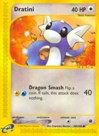 Dratini card from Expedition