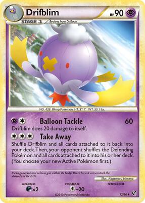 Drifblim card from Undaunted