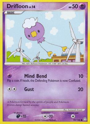 Drifloon card from Legends Awakened
