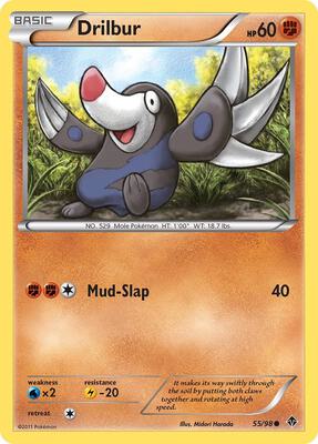 Drilbur (55) card from Emerging Powers