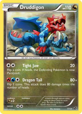 Druddigon card from Dragon Vault